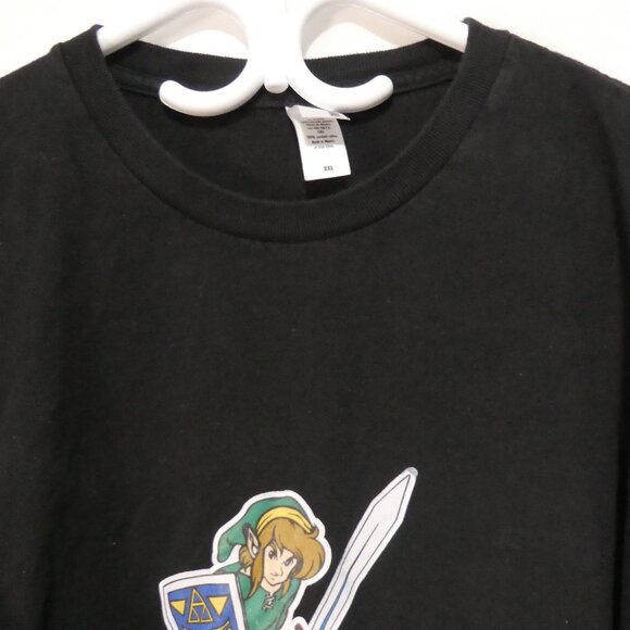 BANG-ON | 2XL | Black The Legend Of Zelda Short Sleeve Tee / T-Shirt - Picture 5 of 13